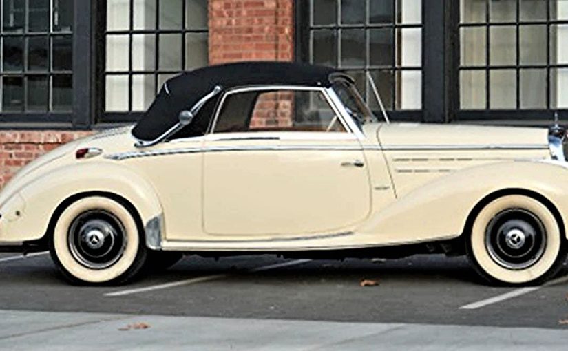 Pick of the Day: 1952 Mercedes-Benz 220A Cabriolet luxury touring car